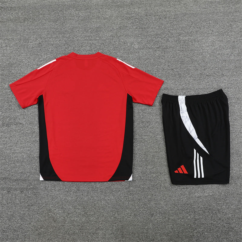 Manchester United Shorts Set-Red and Black