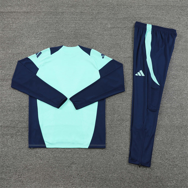 Arsenal Tracksuit-Sky Blue and Navy Blue