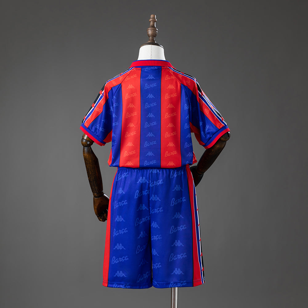 Barcelona 96/97 Home Retro Kids Kit