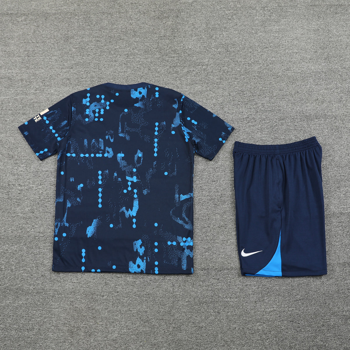Chelsea Shorts Set-Navy Blue