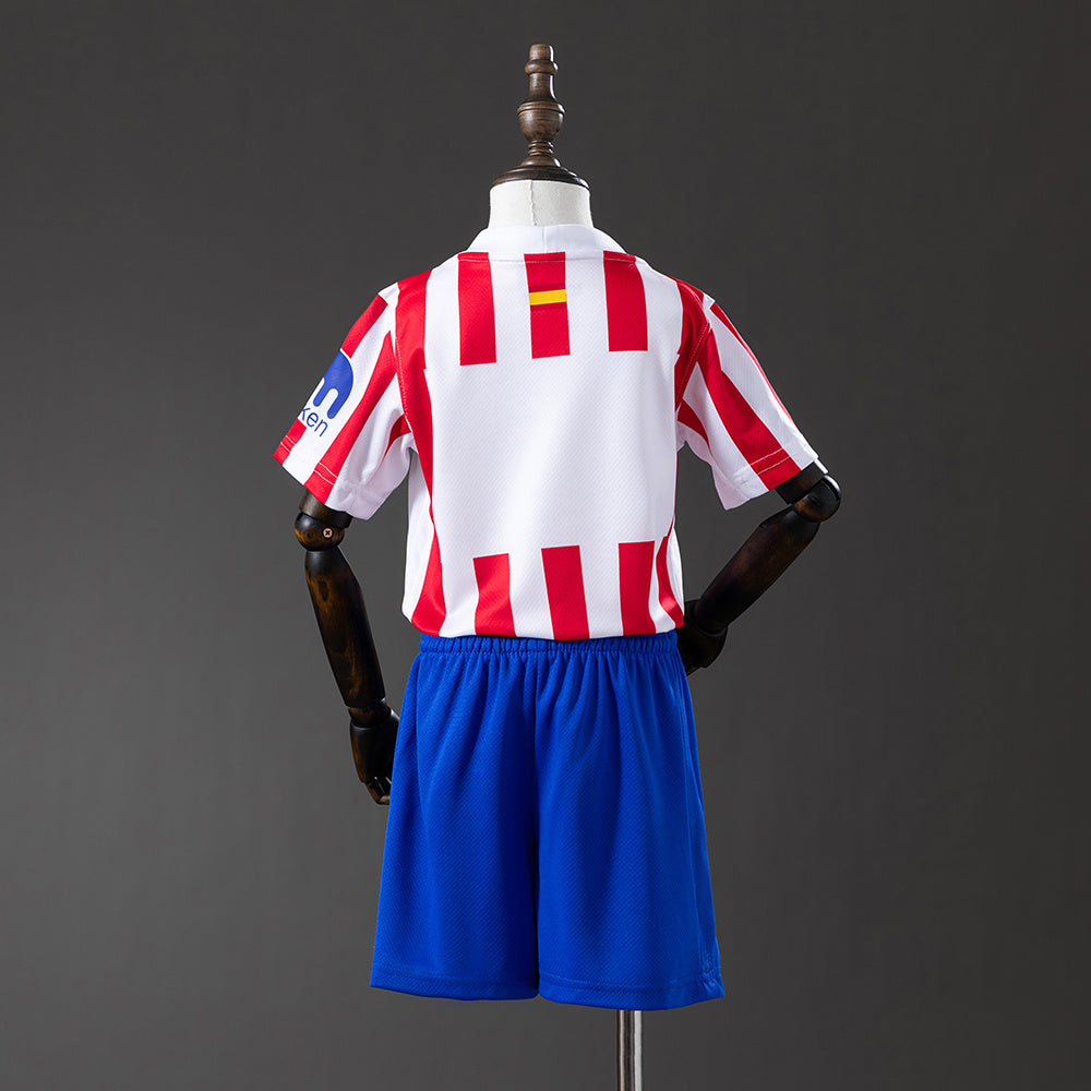 Atletico Madrid 25/26 Home kids kit