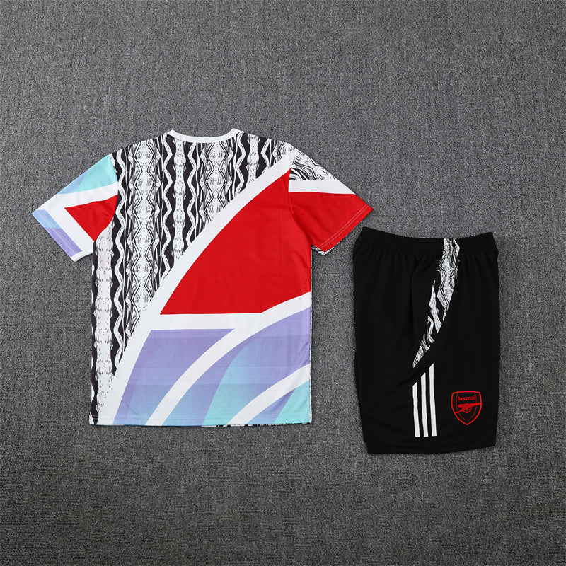 Arsenal Shorts Set-Red, Blue and Black