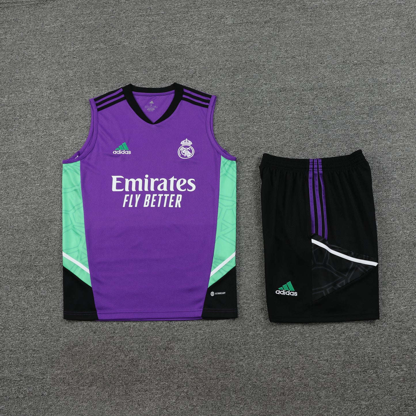Real Madrid Vest Set-Purple and Black