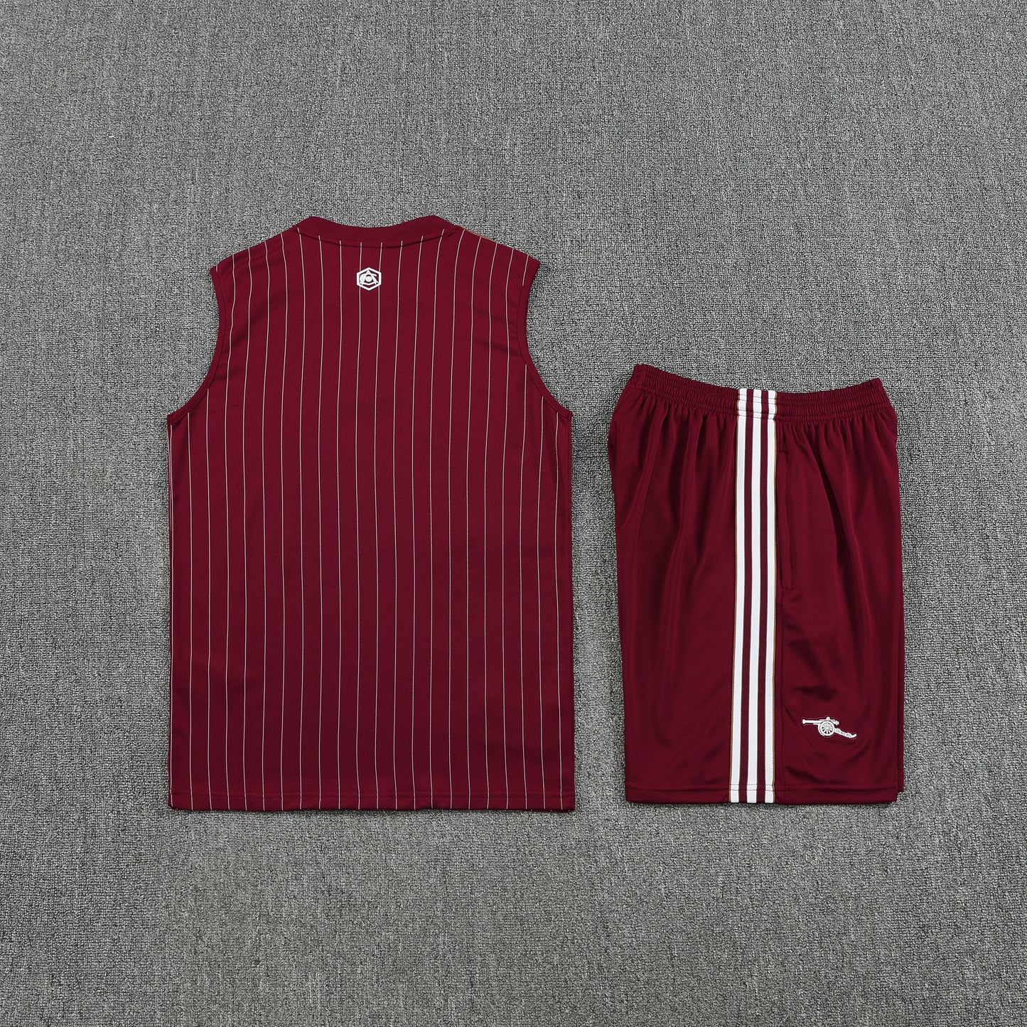 Arsenal Vest Set-Maroon