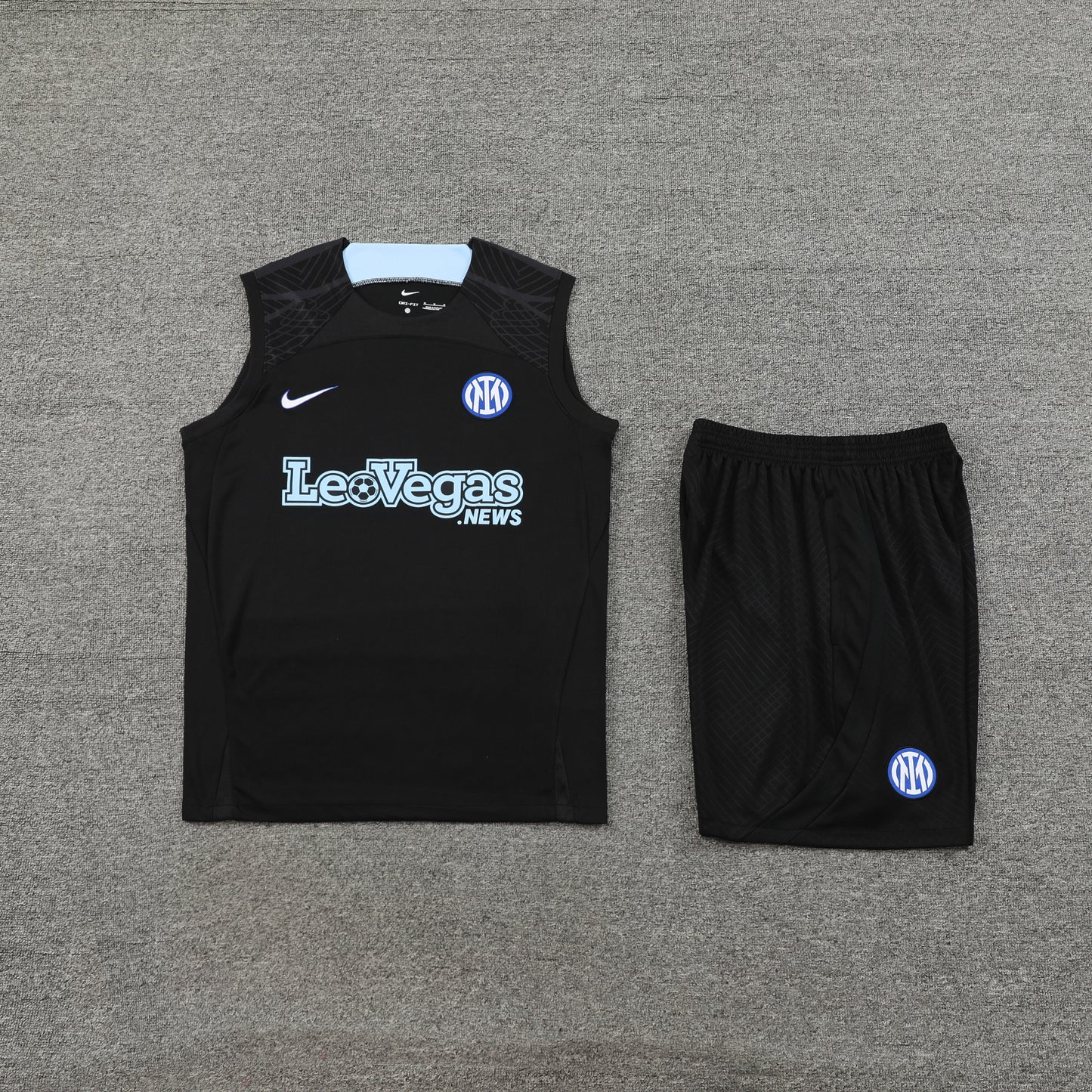 Inter Milan Vest Set-Black