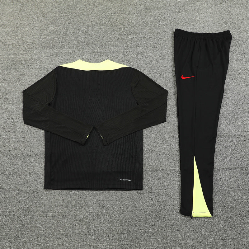 Liverpool Tracksuit-Black and Yellow