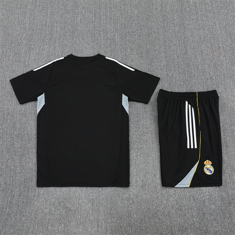Real Madrid Shorts Set-Black and Grey