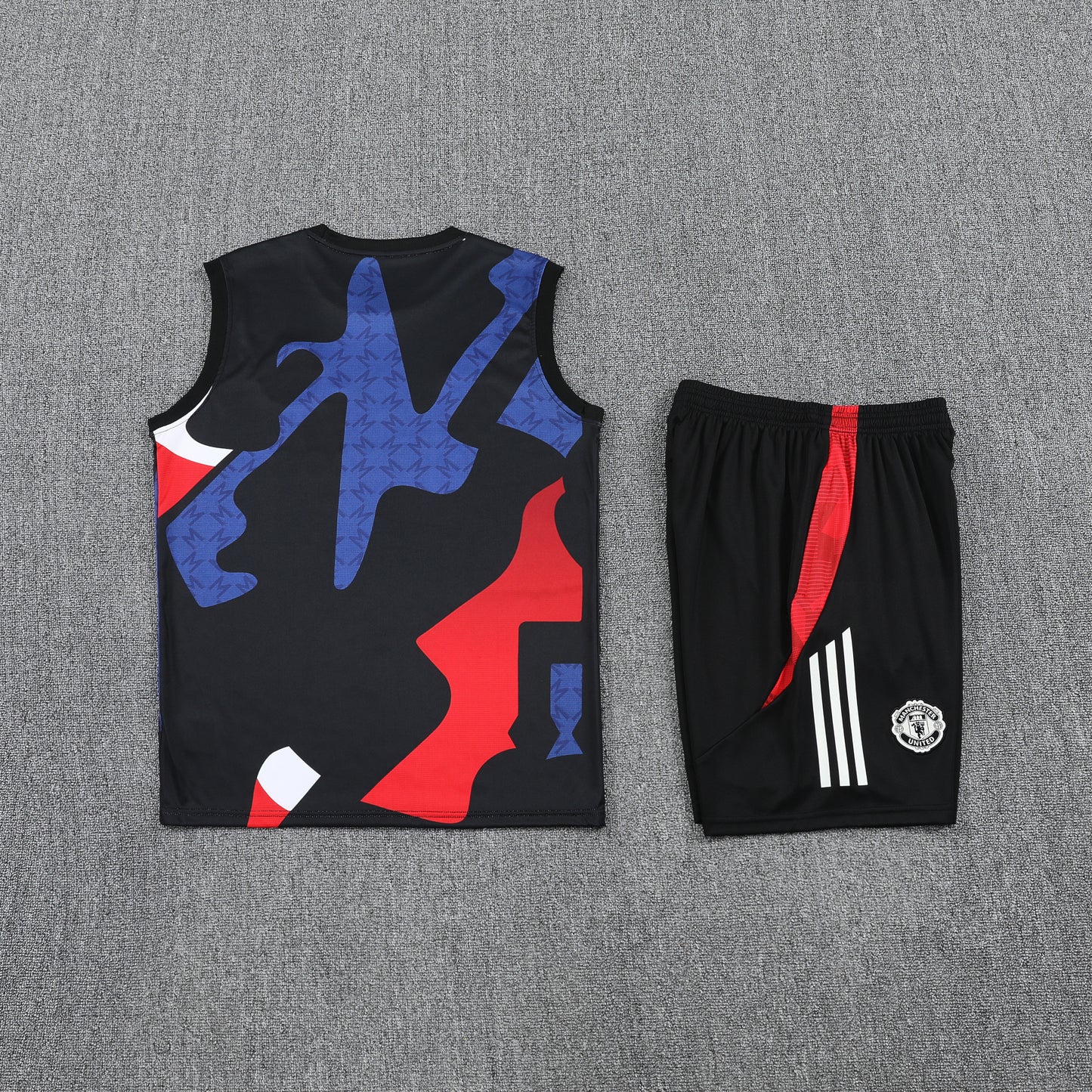 Manchester United Vest Set-Red, Blue and Black