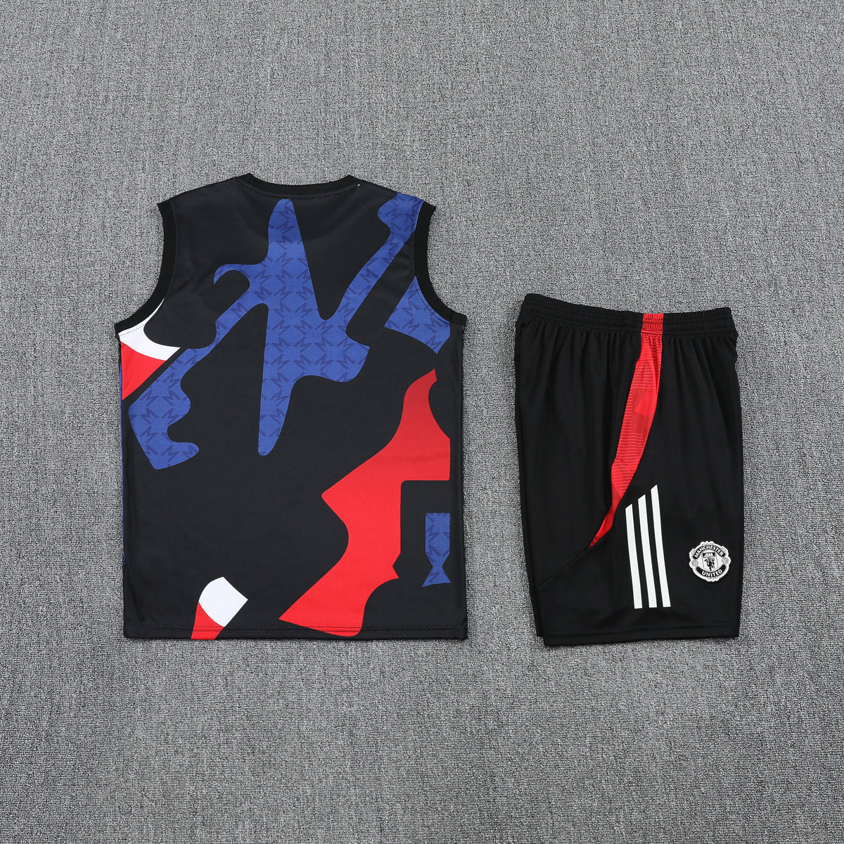 Manchester United Vest Set-Red, Blue and Black
