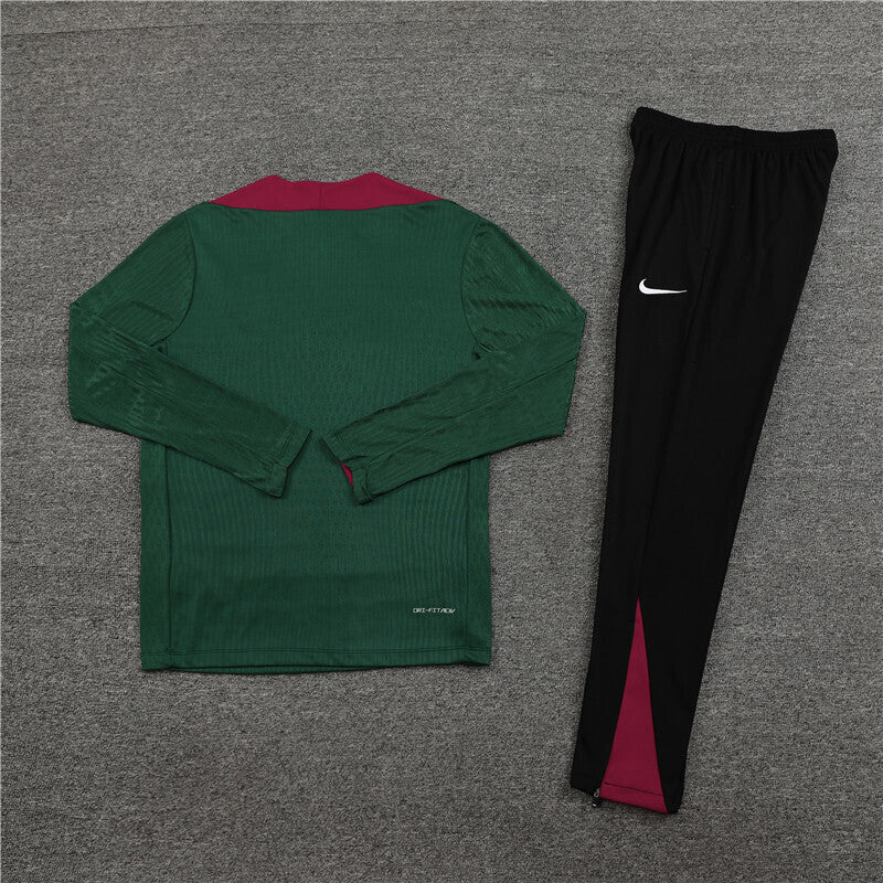 PSG Tracksuit-Dark Green and Black