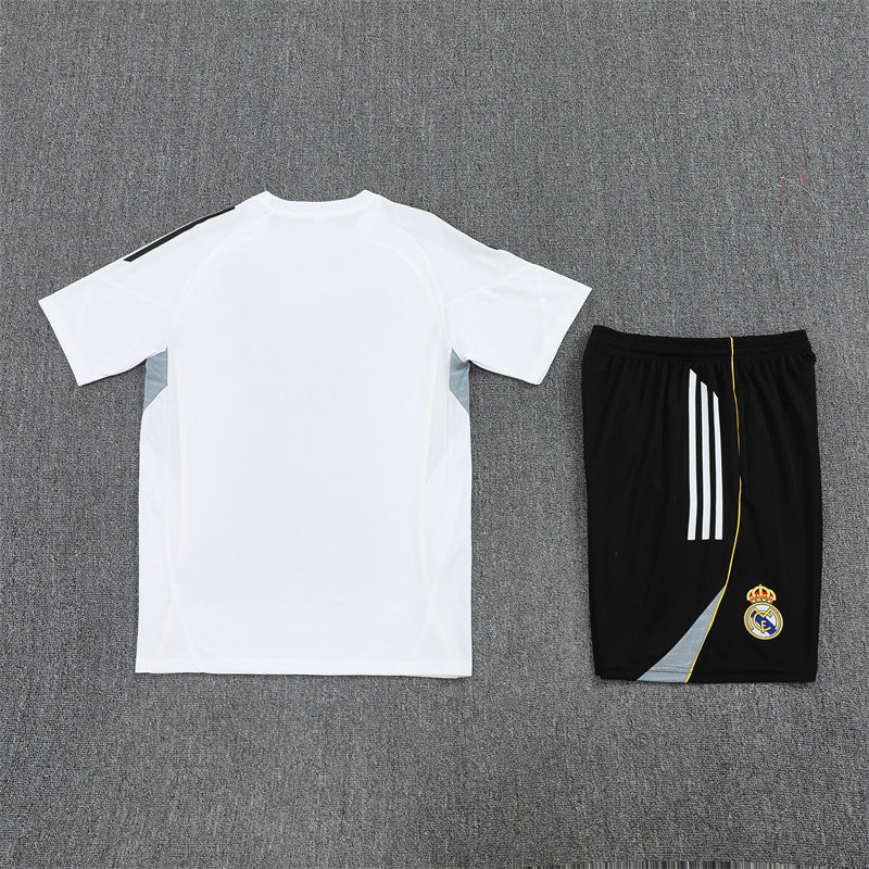Real Madrid Shorts Set-White and Black