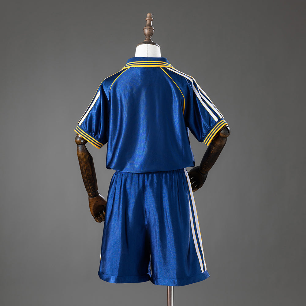 Real Madrid 98/00 Third Away Retro Kids Kit