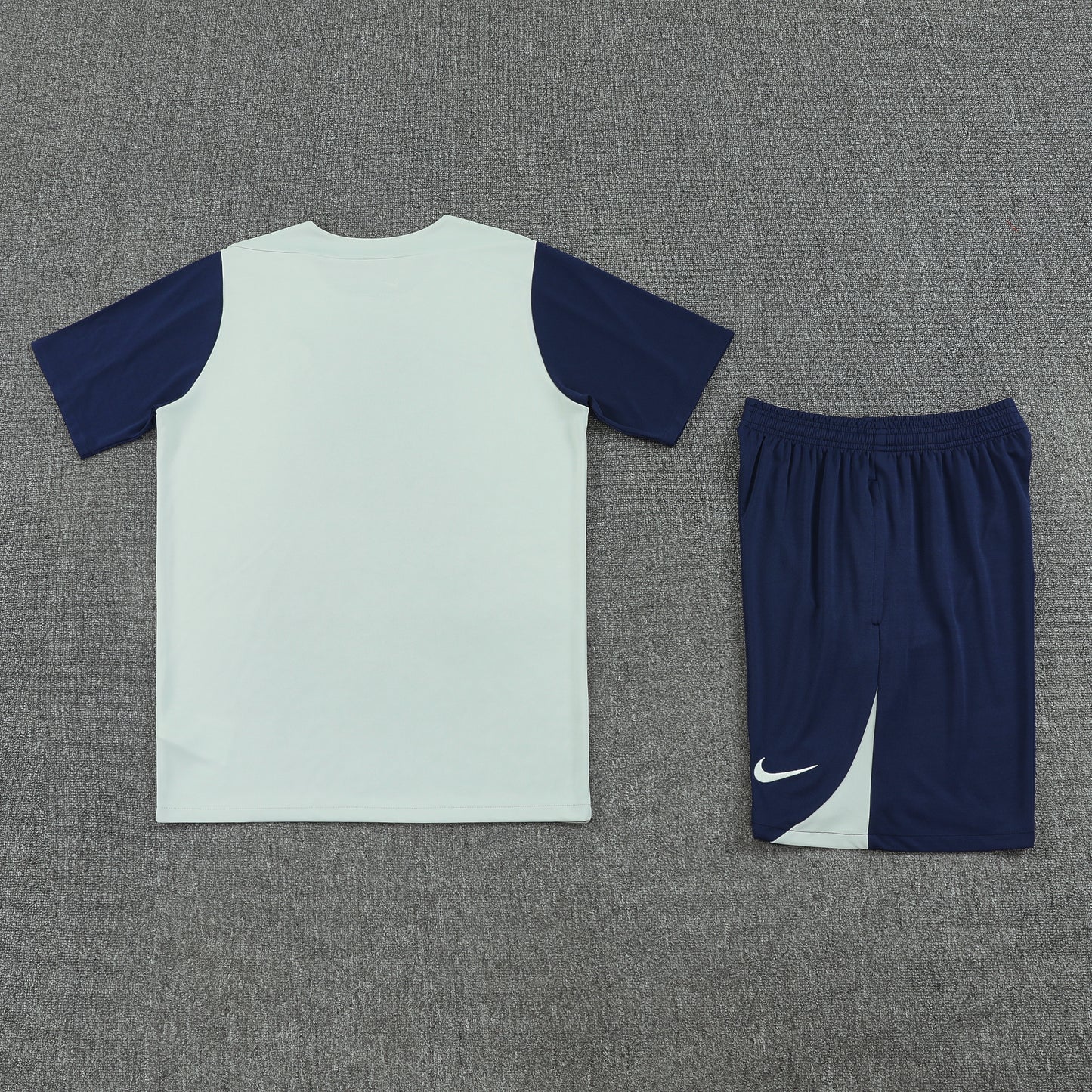 Inter Milan Shorts Set-Light Grey and Navy Blue