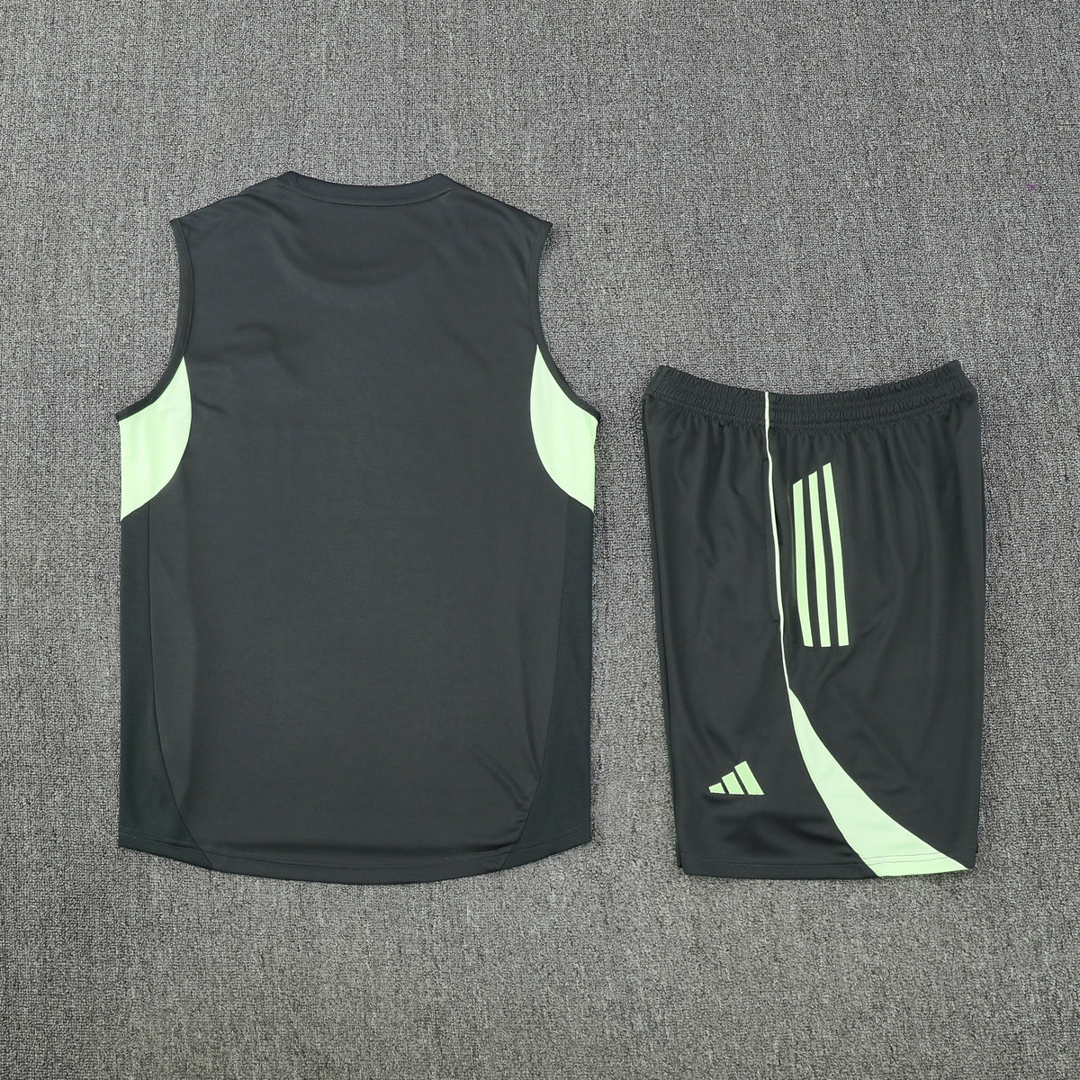 Real Madrid Vest Set-Dark Grey