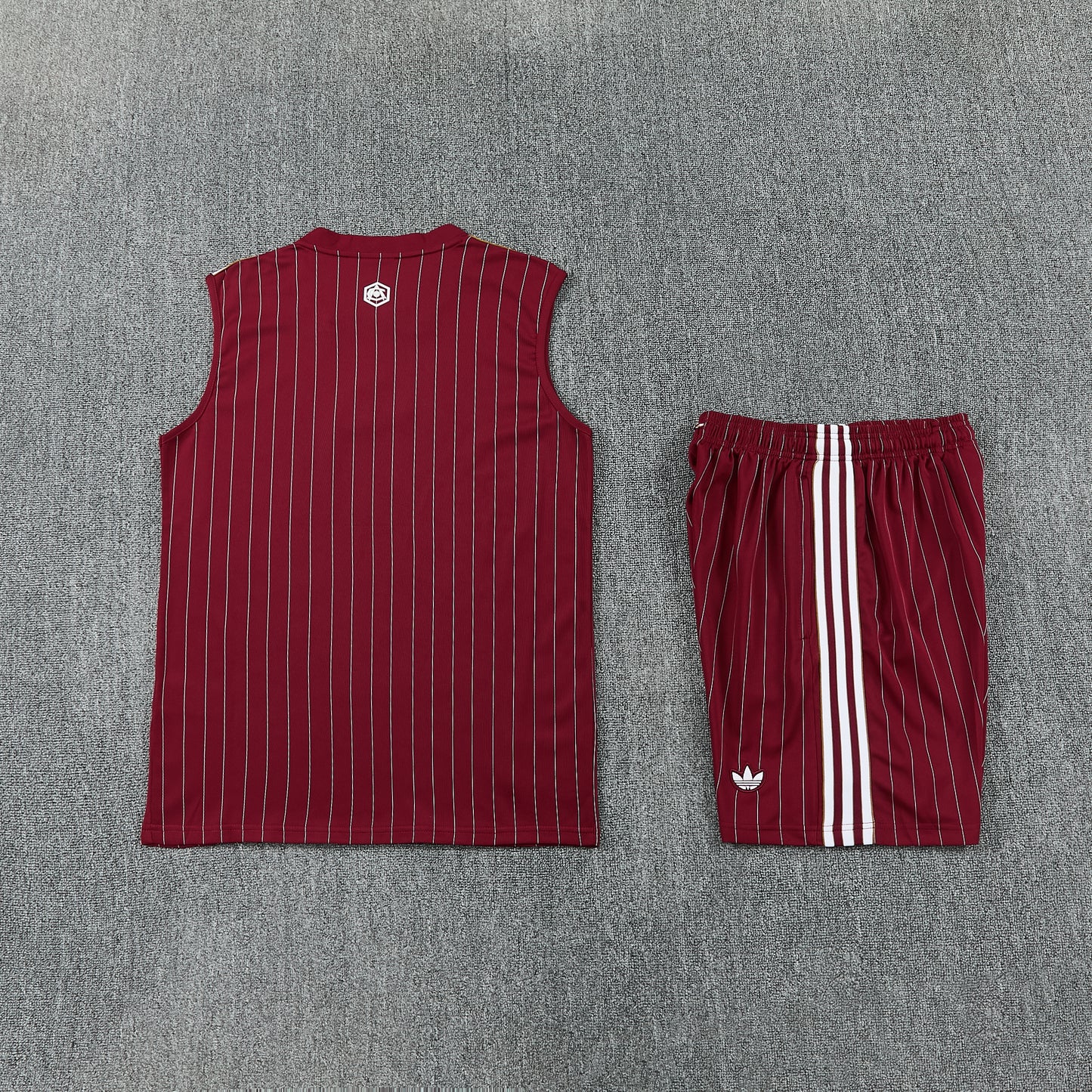 Arsenal Vest Set-Maroon