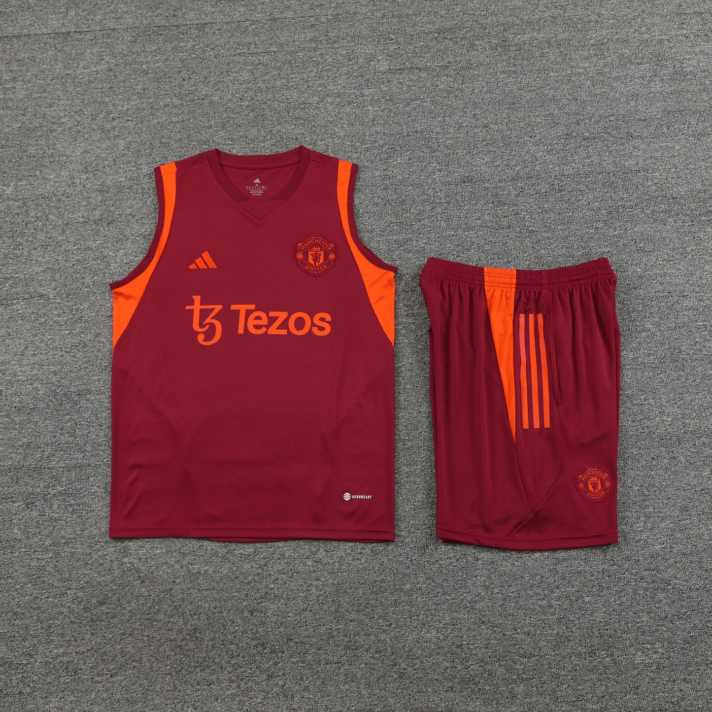 Manchester United Vest Set-Maroon