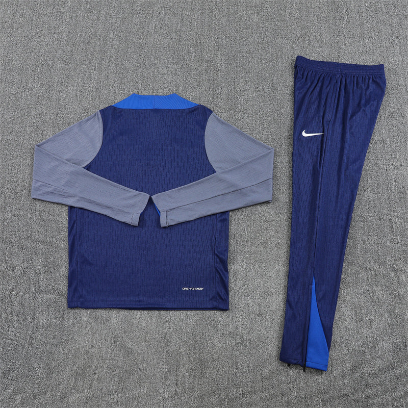 PSG Tracksuit-Navy Blue and Grey