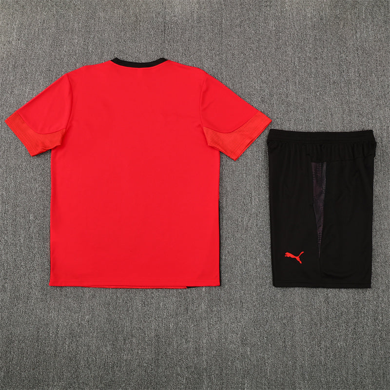 AC Milan Shorts Set-Red and Black