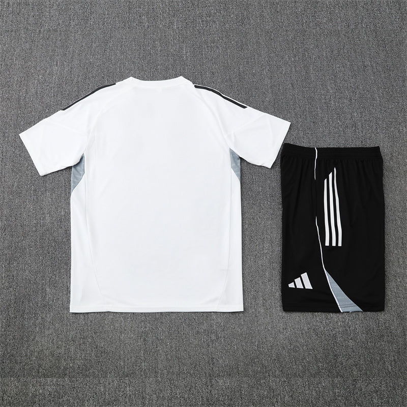 Inter Miami Shorts Set-White and Black