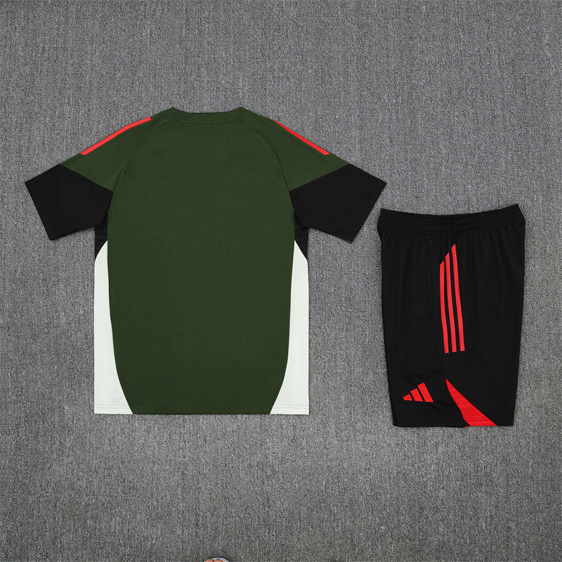 FC Bayern Munich Shorts Set-Dark Green and Black