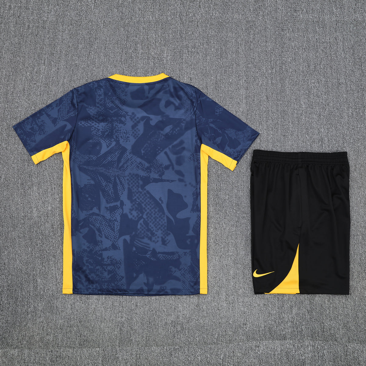 Inter Milan Shorts Set-Navy Blue and Black