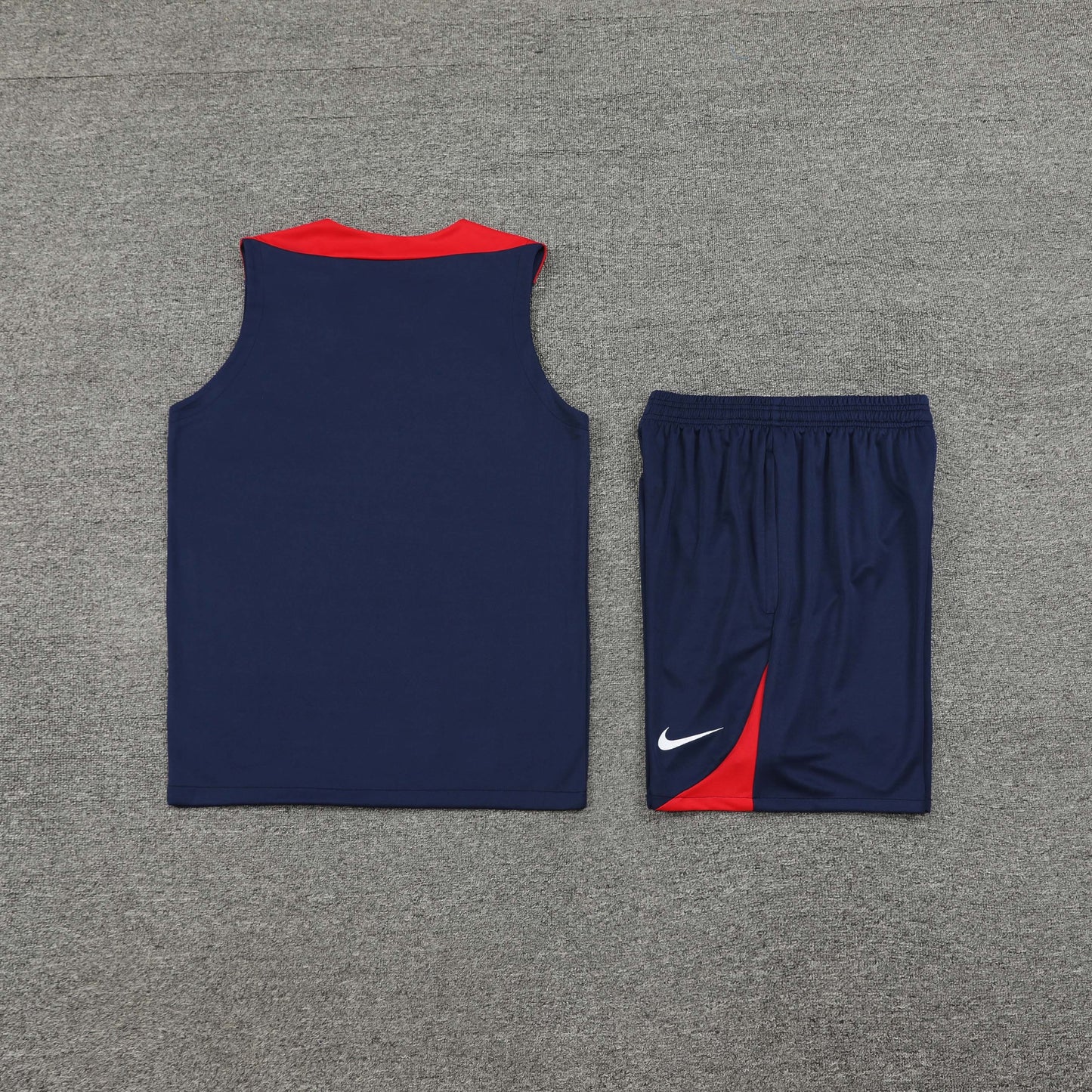 Atletico Madrid Vest Set-Navy Blue