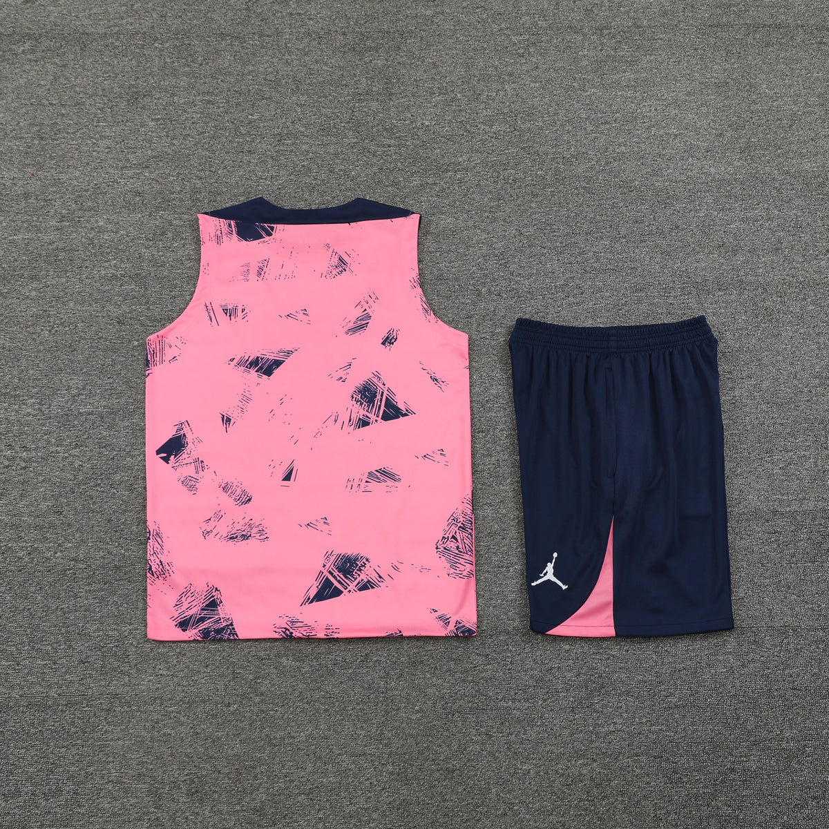 PSG Vest Set-Pink and Navy Blue