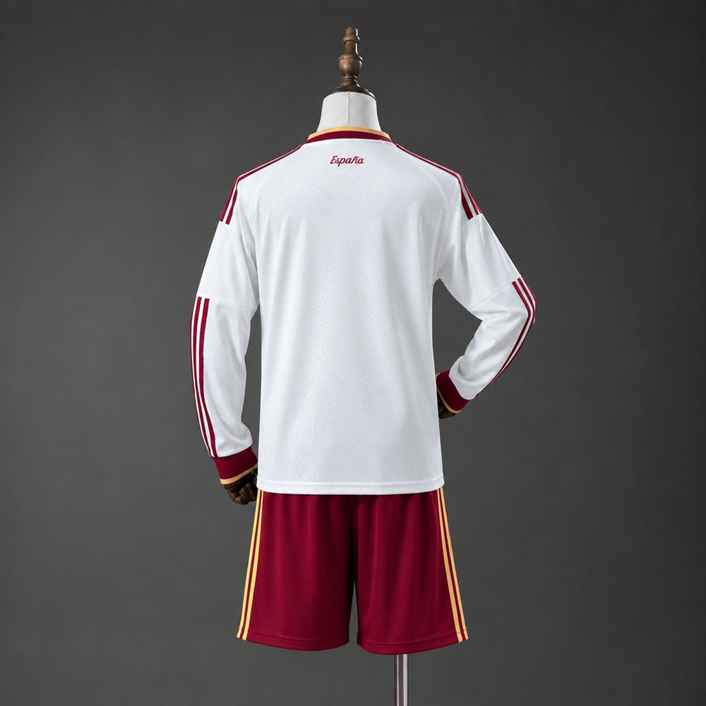 Spain 2026 Away Long-Sleeve Kids Kit