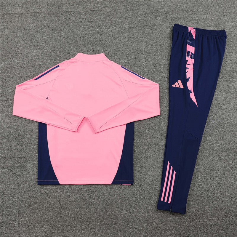 Arsenal Tracksuit-Pink and Navy Blue