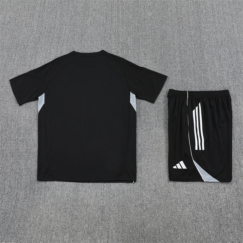 Argentina Shorts Set-Black