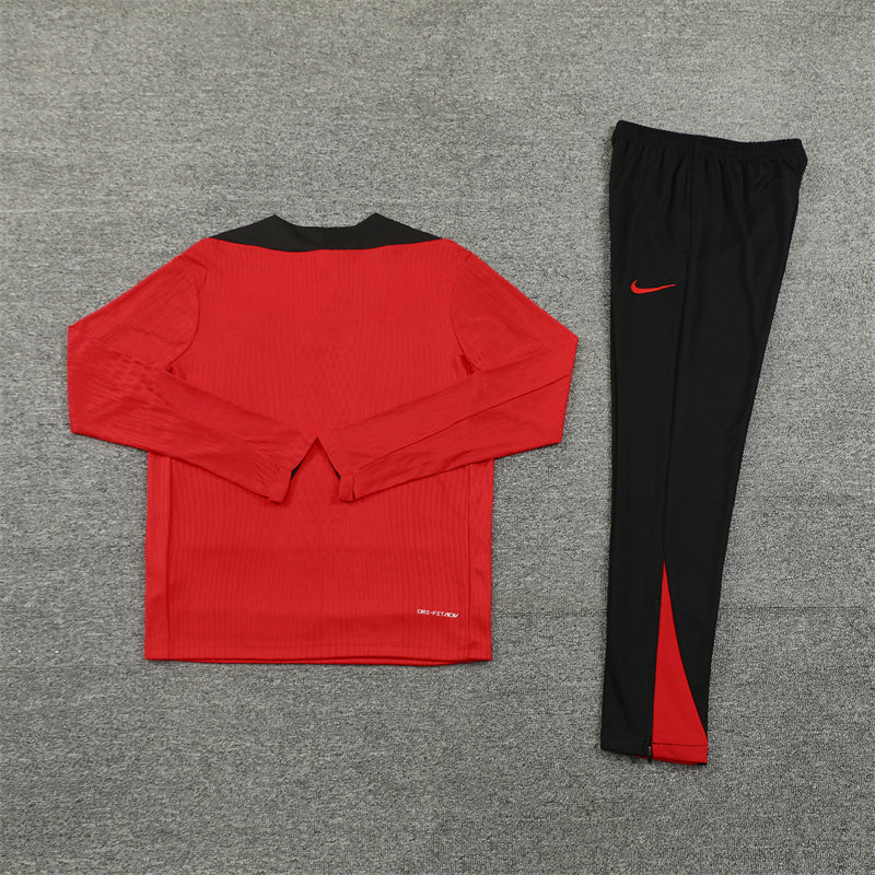 Liverpool Tracksuit-Red and Black