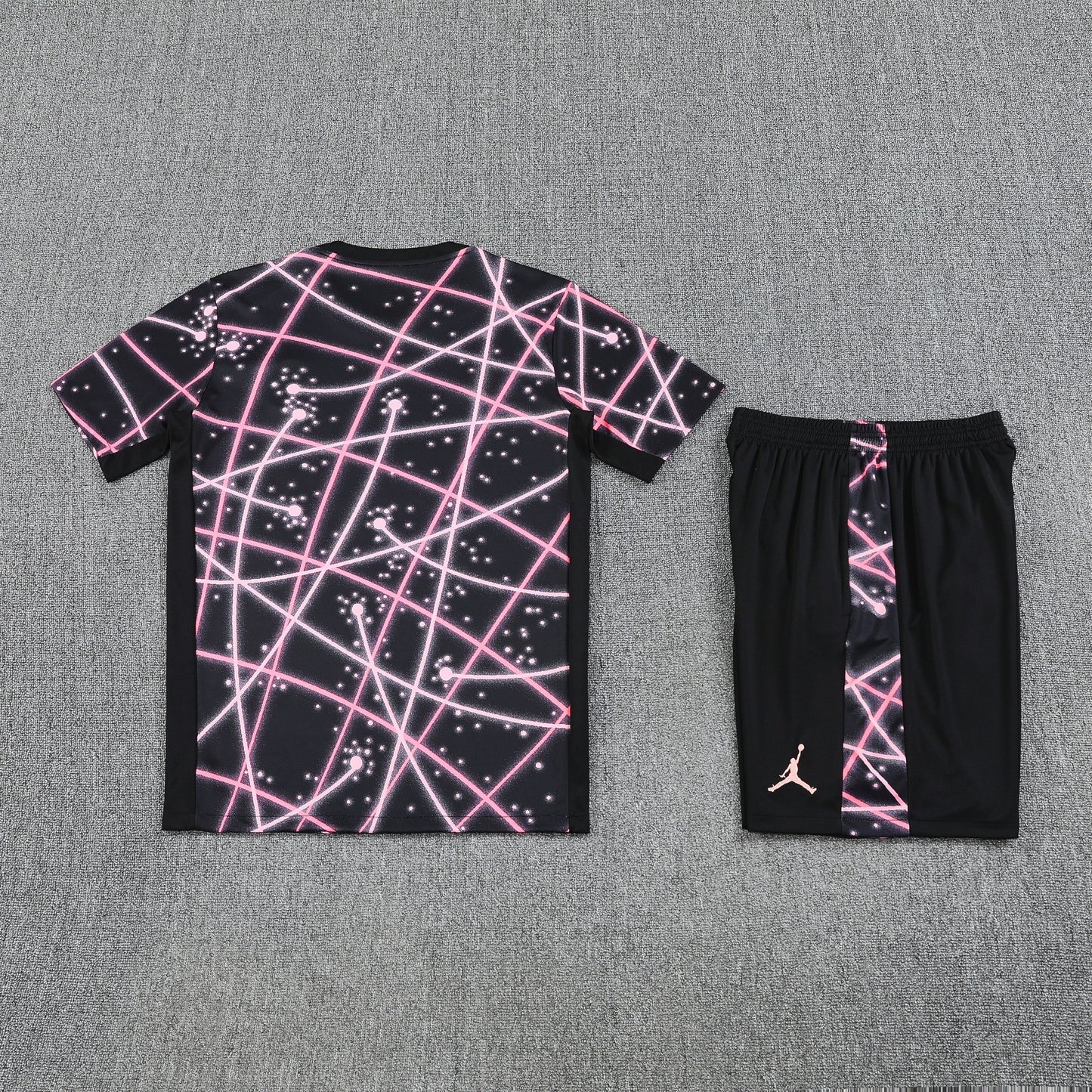 PSG Shorts Set-Black and Pink