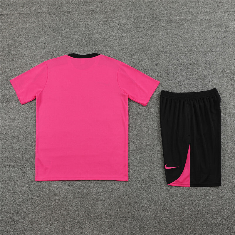 Chelsea Shorts Set-Pink and Black
