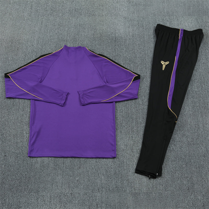 Barcelona Tracksuit-Purple and Black