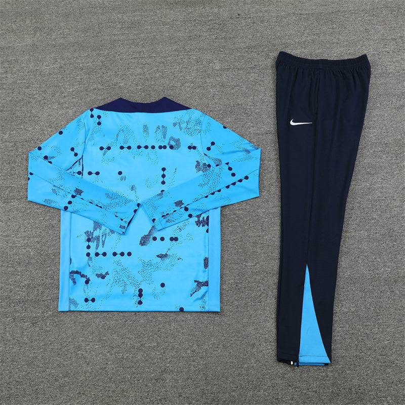 Chelsea Tracksuit-Light Blue and Navy Blue