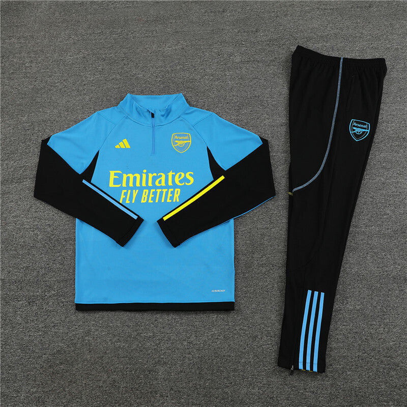 Arsenal Tracksuit-Blue and Black