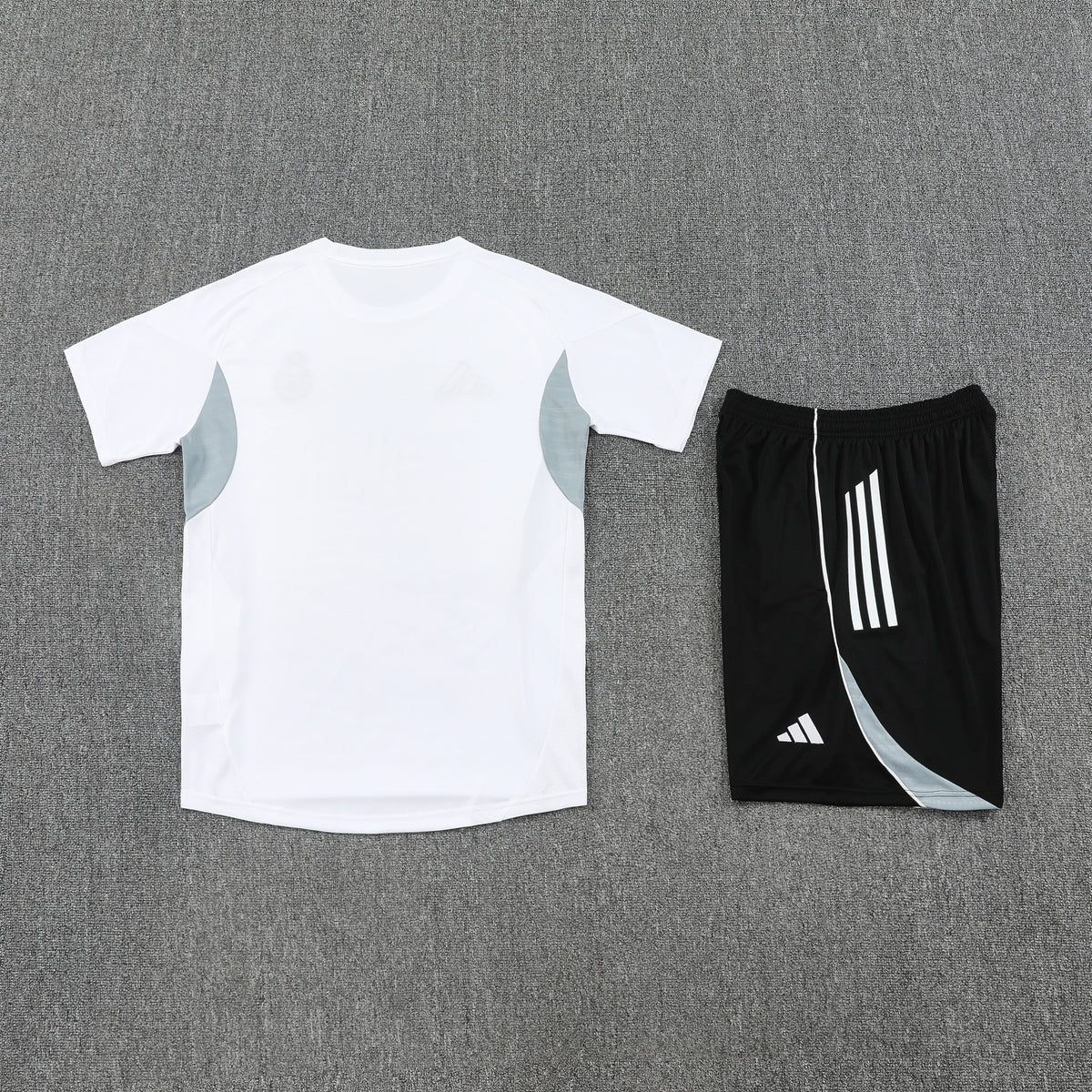 Real Madrid Shorts Set-White and Black