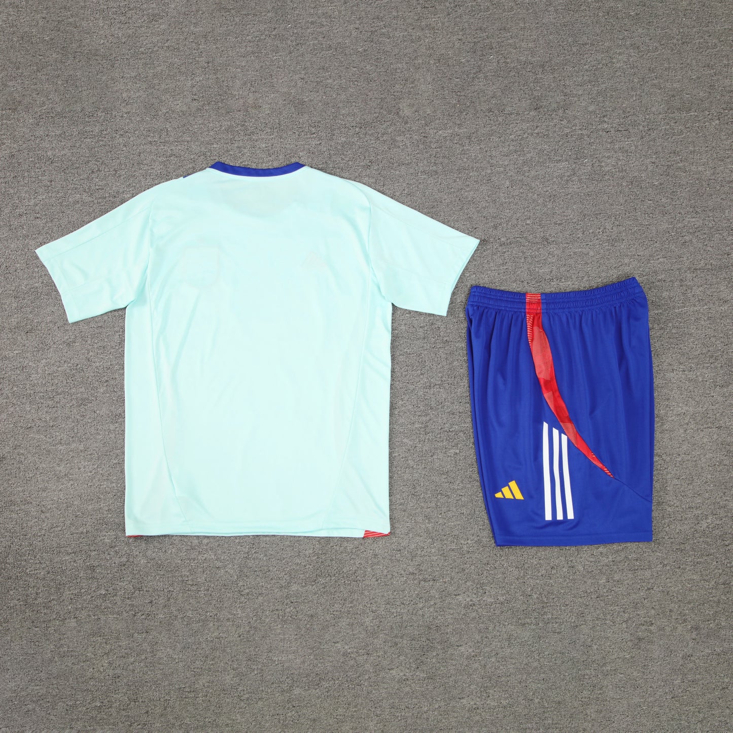 Spain Shorts Set-Blue and Dark Blue