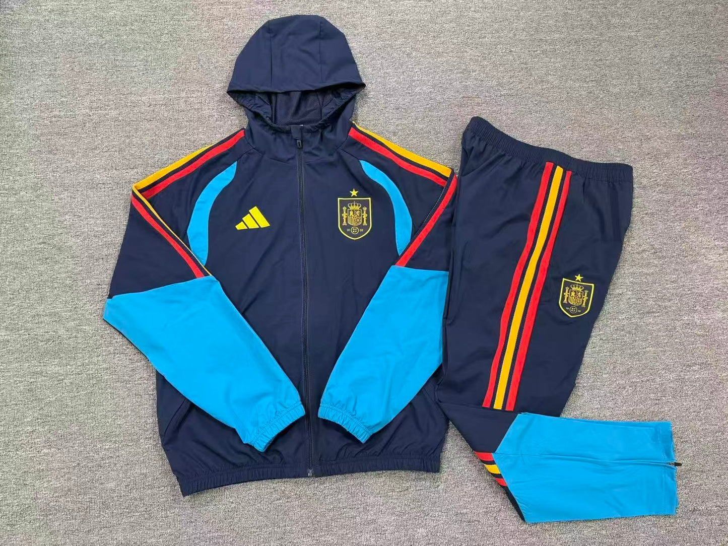 Spain Windbreaker Set - Navy