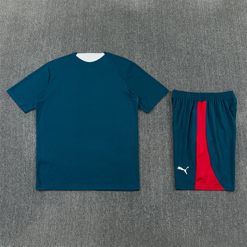 Portugal Shorts Set-Navy Blue