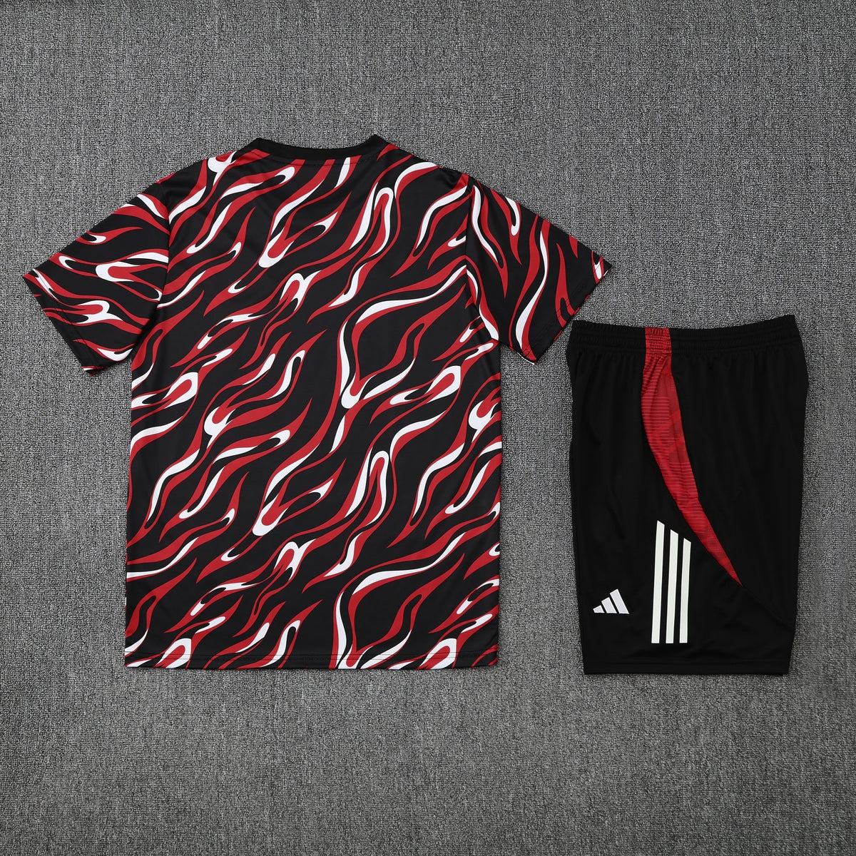 Manchester United Shorts Set-Red and Black