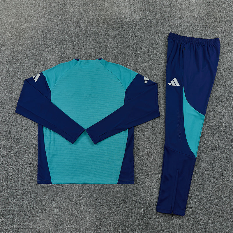 Arsenal Tracksuit-Blue and Navy Blue