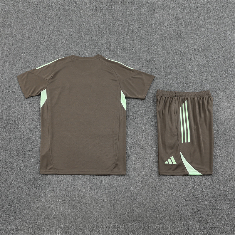 Real Madrid Shorts Set-Brown