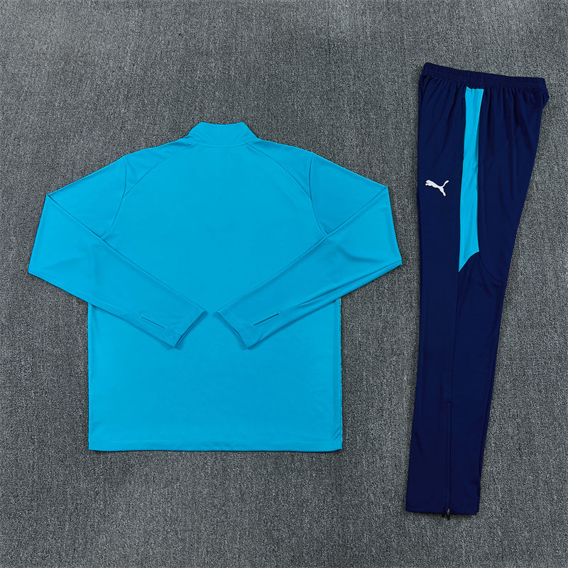 PSV Tracksuit-Blue and Navy Blue