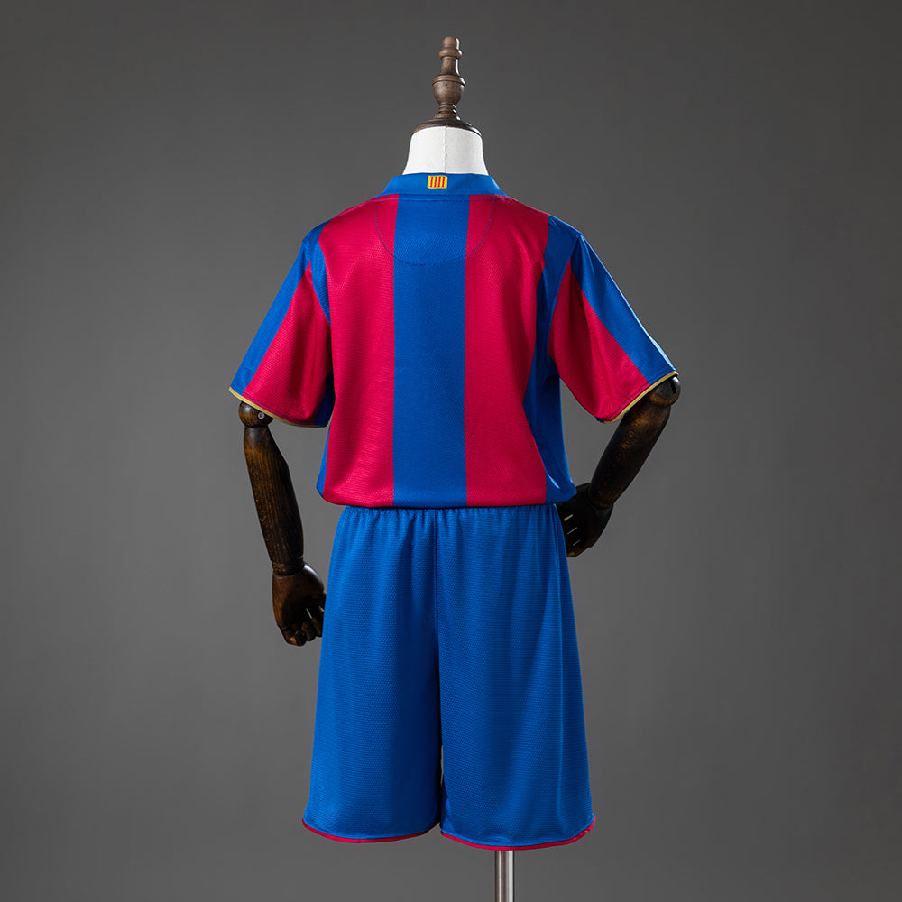 Barcelona 07/08 Home Retro Kids Kit