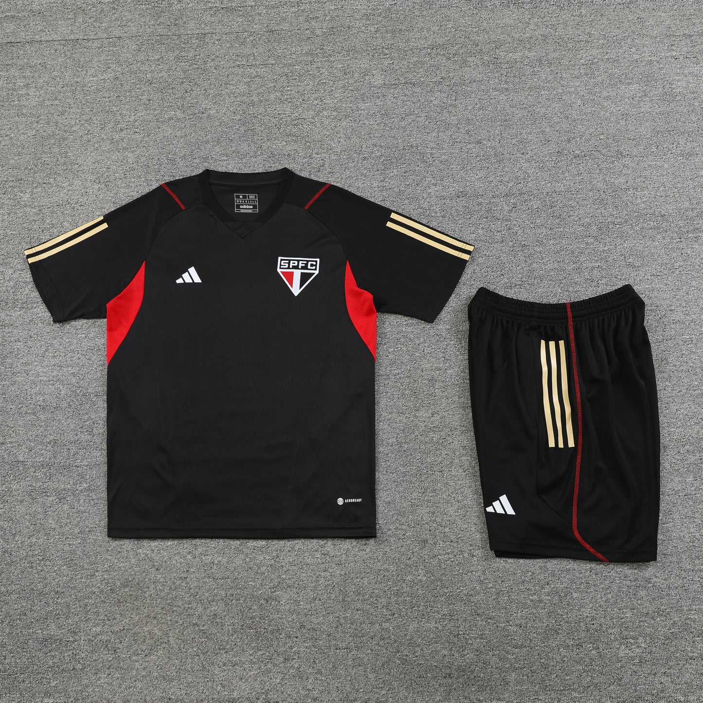 Sao Paulo FC Shorts Set-Black