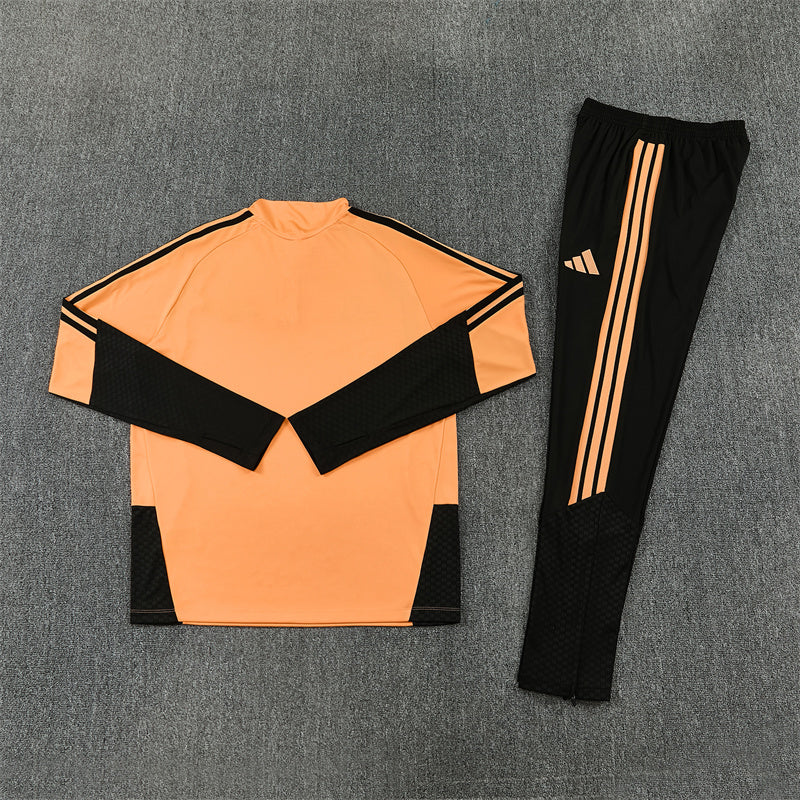 Arsenal Tracksuit-Orange and Black