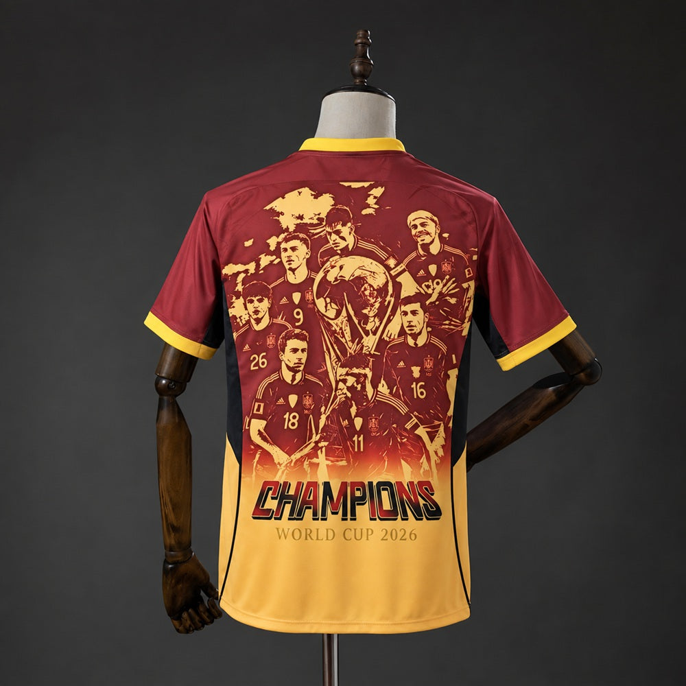 Spain 26/27 Home Champions Commemorative Edition