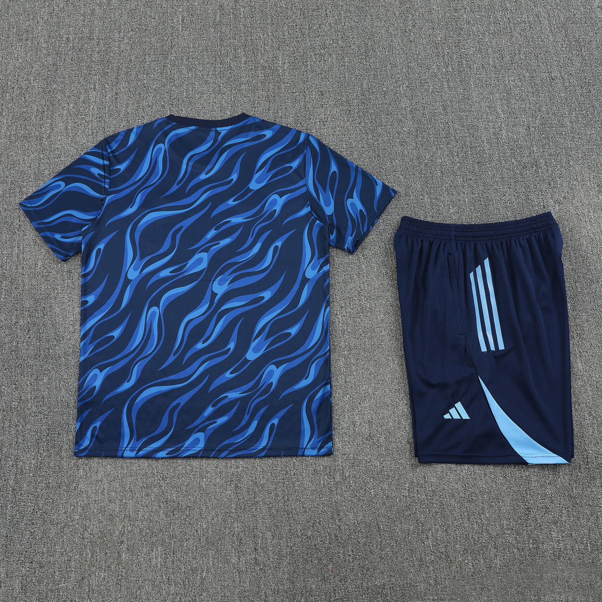 Real Madrid Shorts Set-Blue and Navy Blue