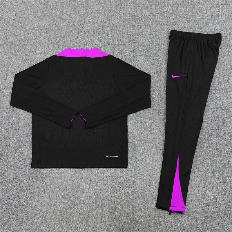 England Tracksuit-Black and Purple